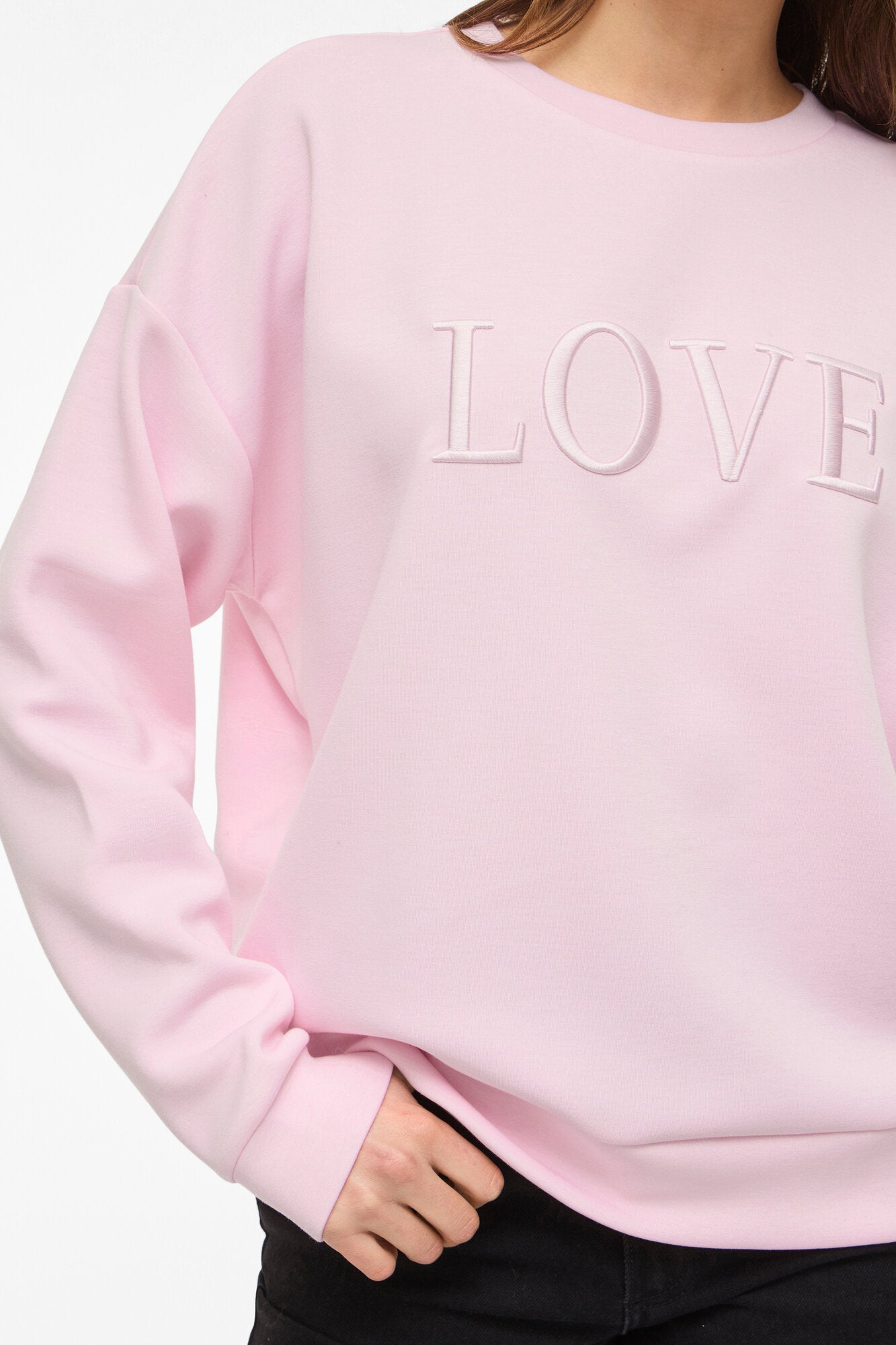 Vireflect Love sweatshirt - Cherry Blossom